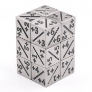 16mm Postive counter dice-Silver